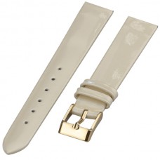 Ремень C14150D 16мм глад.лак.перл.бежевый S
