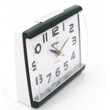 Космос будильник кварцевый 940-3 зелёный
