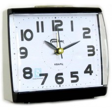 Космос будильник кварцевый 940-3 чёрный