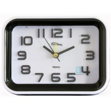 Космос будильник кварцевый 914-3 чёрный