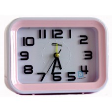 Космос будильник кварцевый 914-3 розовый