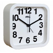 Космос будильник кварцевый 111А белый Космос будильник кварцевый 111А белый