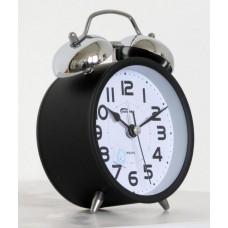 Космос будильник кварцевый A3038 чёрный