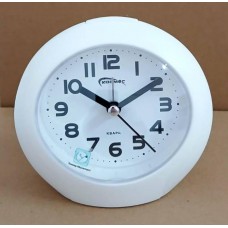 Космос будильник кварцевый 8118 белый