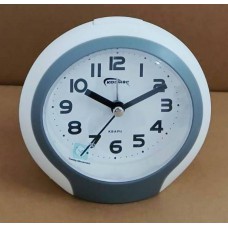 Космос будильник кварцевый 8118 серый